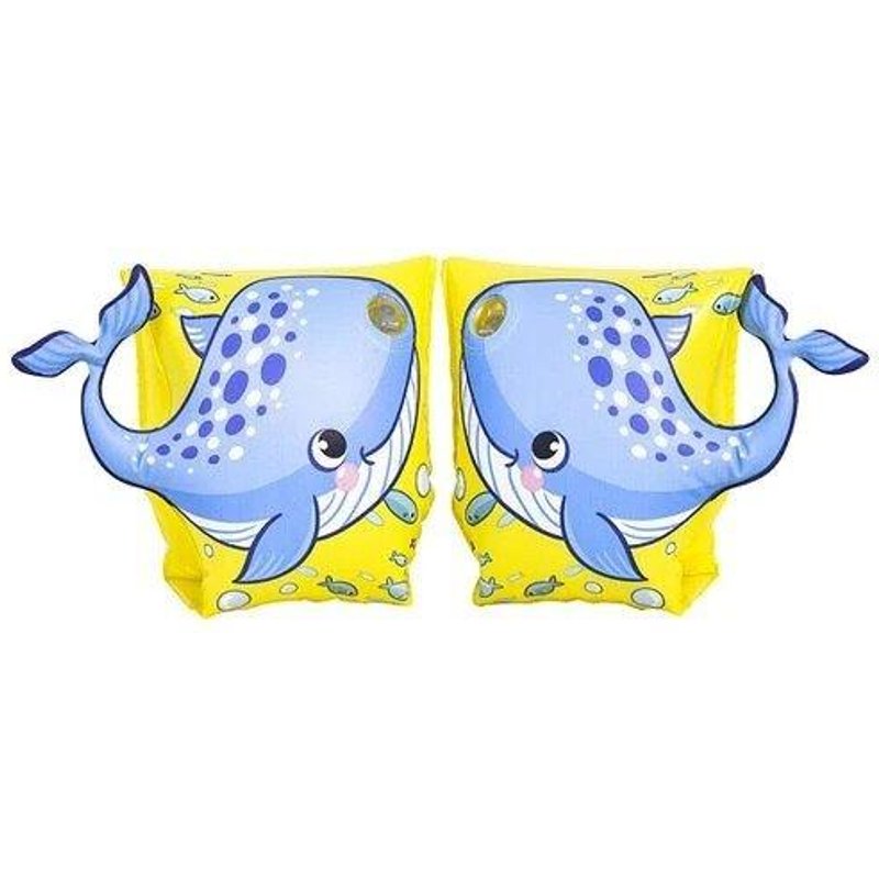 Schwimmflügel mit Walmotiv für Kinder