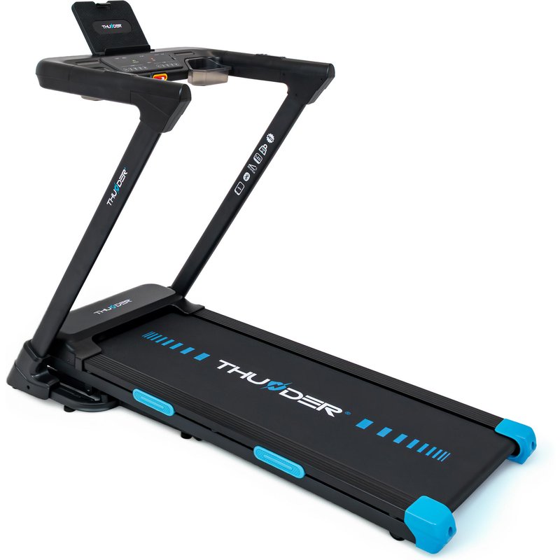 Elektrisches Laufband klappbar für zu Hause App Pause Thunder ARVEN-S-BLACK