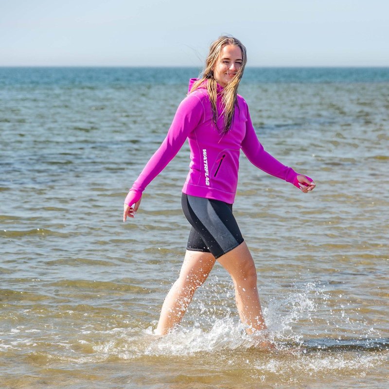Ipanema Neopren Hoodie - Damen - Rosa - Für Allround-Wassersport