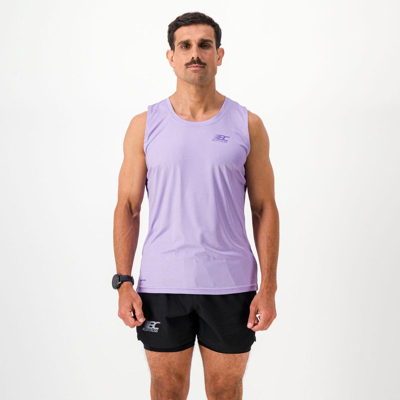 Lauf-Trail-Tanktop Herren Aero Top