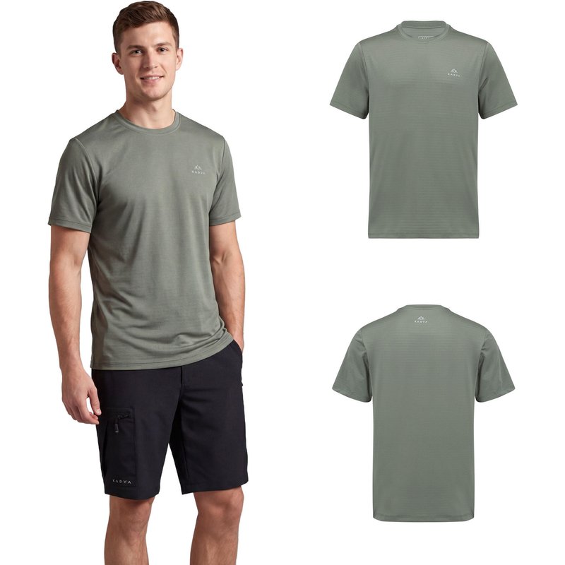 Herren-Trekking-T-Shirt KADVA TrailCore