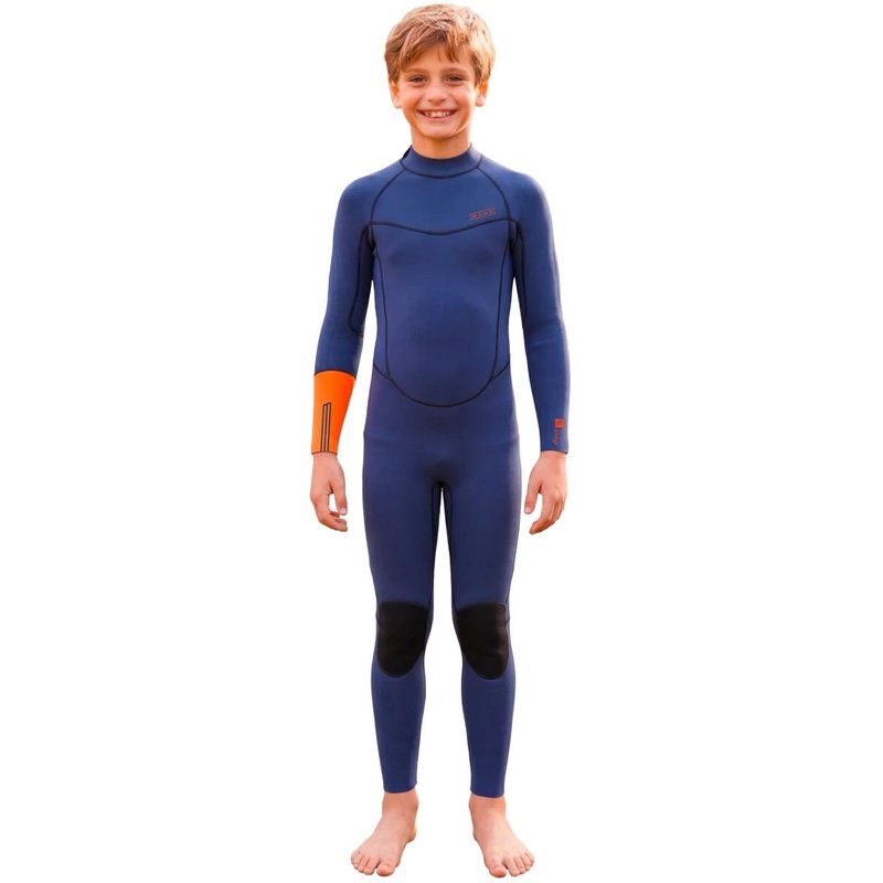 5/4/3 Pioneer - Zip Dos L/S Neoprenanzug Surfen Junge