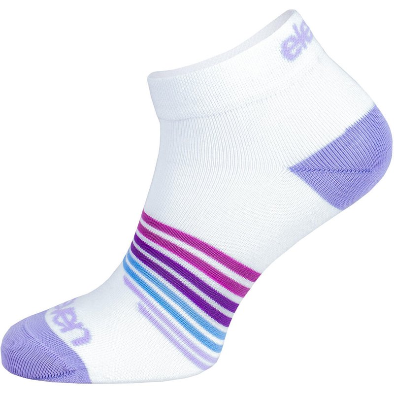 Knöchelsocken Eleven Luca Drift - weiß/lila