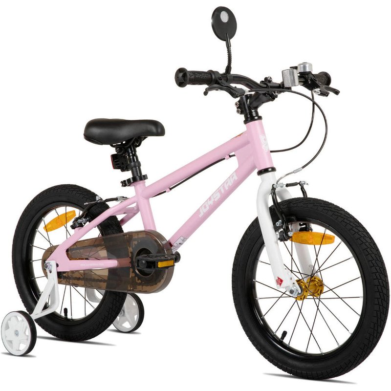 Mädchen BMX Kinderfahrrad 18", Stützräder, 5-8 Jahre