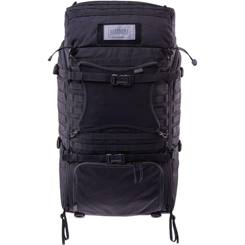 "Multitask" Rucksack, 55L Damen und Herren Schwarz