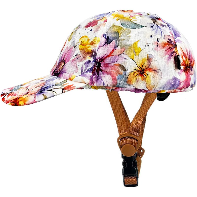 Fahrradhelm Vizorz SwitchCap - Pink Flower cap