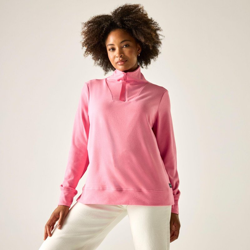Demmi Wärmendes Fleece mit halbem Reißverschluss für Damen