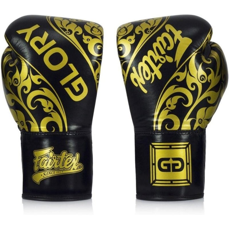 Boxhandschuhe Fairtex Compétition Glory Schnürsenkel Limitierte Ausgabe