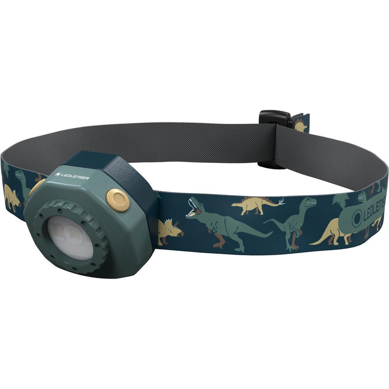 Kinder Outdoor Stirnlampe KIDLED4R, 40 lm, 9m Leuchtweite, IP44, grün