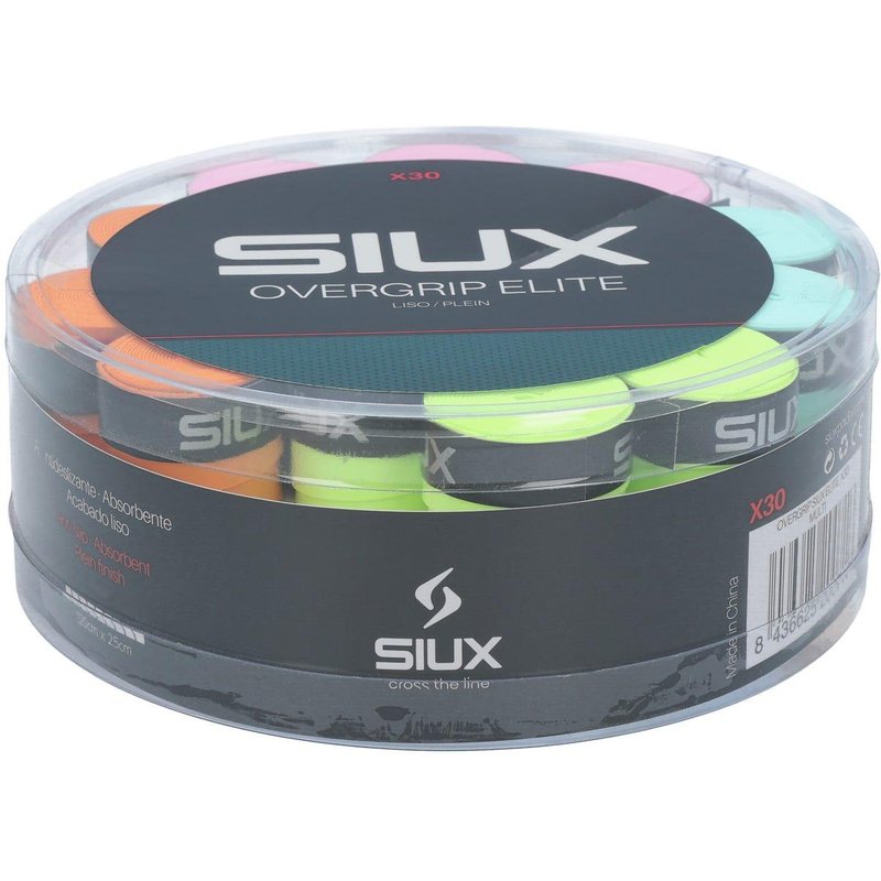Cubo 30 Stk Overgrip Siux Elite Mehrfarbig