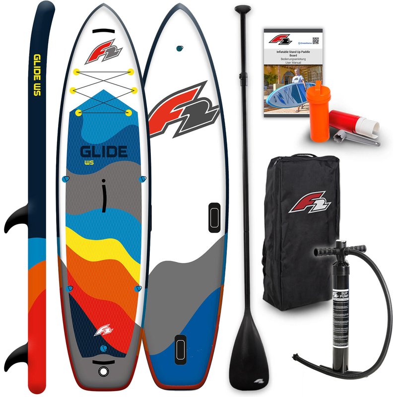 F2 SUP Stand Up Paddle Board Glide WS 10'8'' Grau