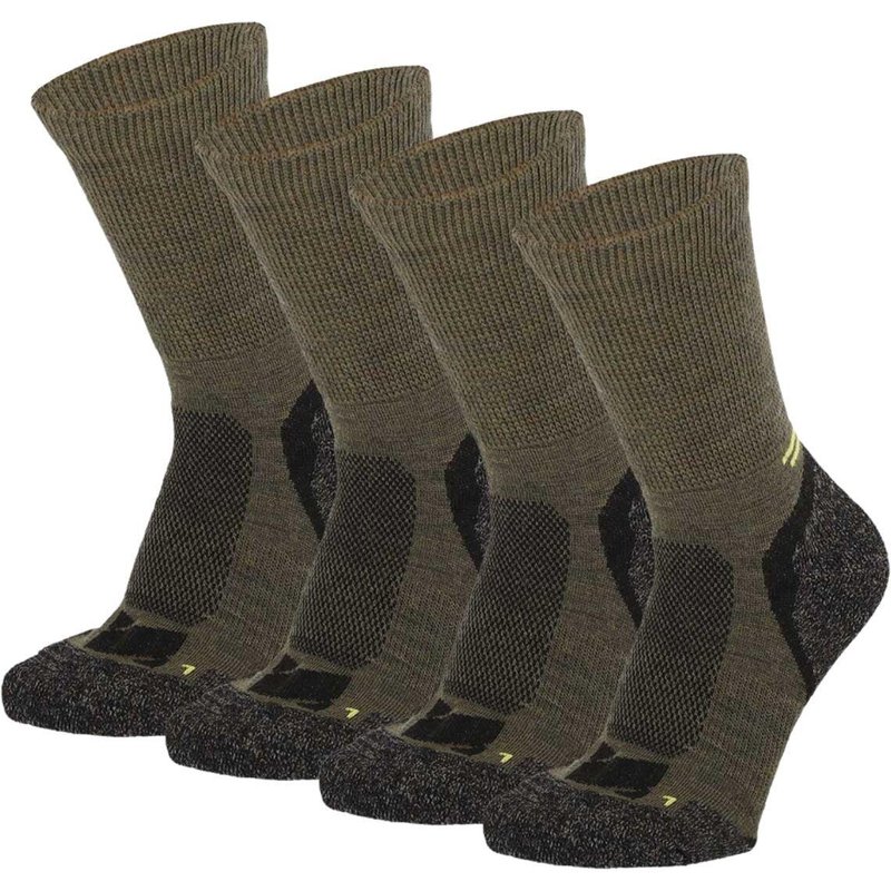 Wandersocken aus Wolle, 4er-Pack