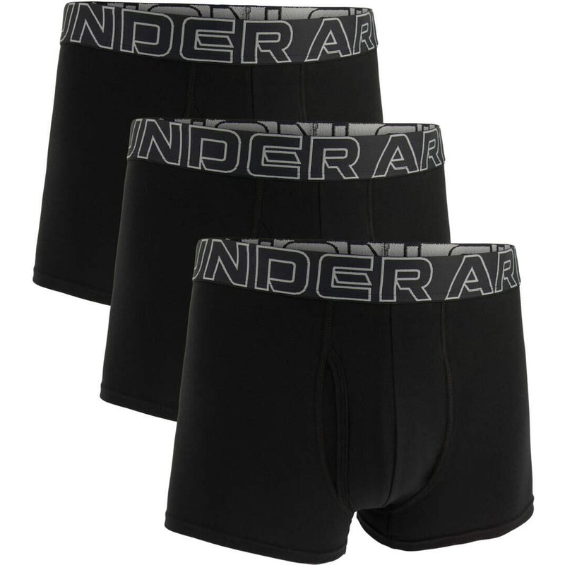 Under Armour Herren Boxershorts COTTON-SOLID 8 cm 3 Pack UUSHJ083