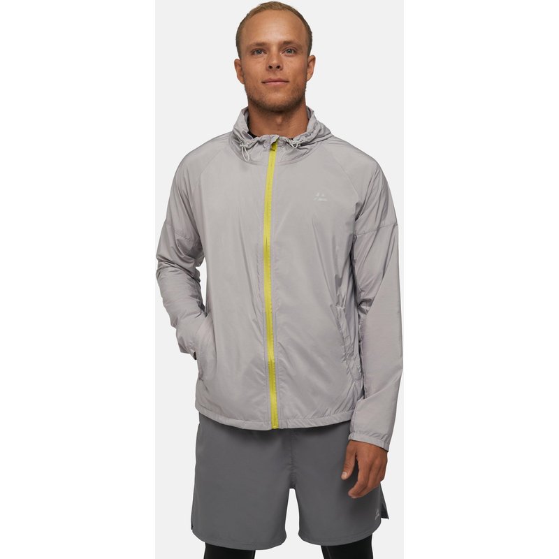 Herren Windjacke Leicht Packbar Winddicht mit Kapuze