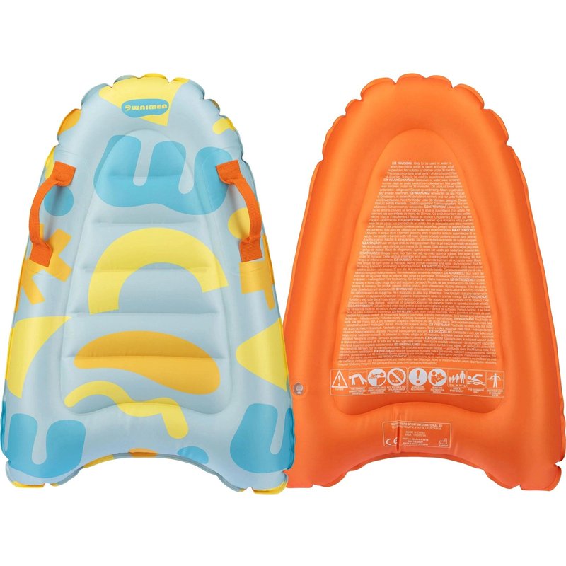 Aufblasbares Bodyboard 70 cm – Mit Griffen – Hellblau