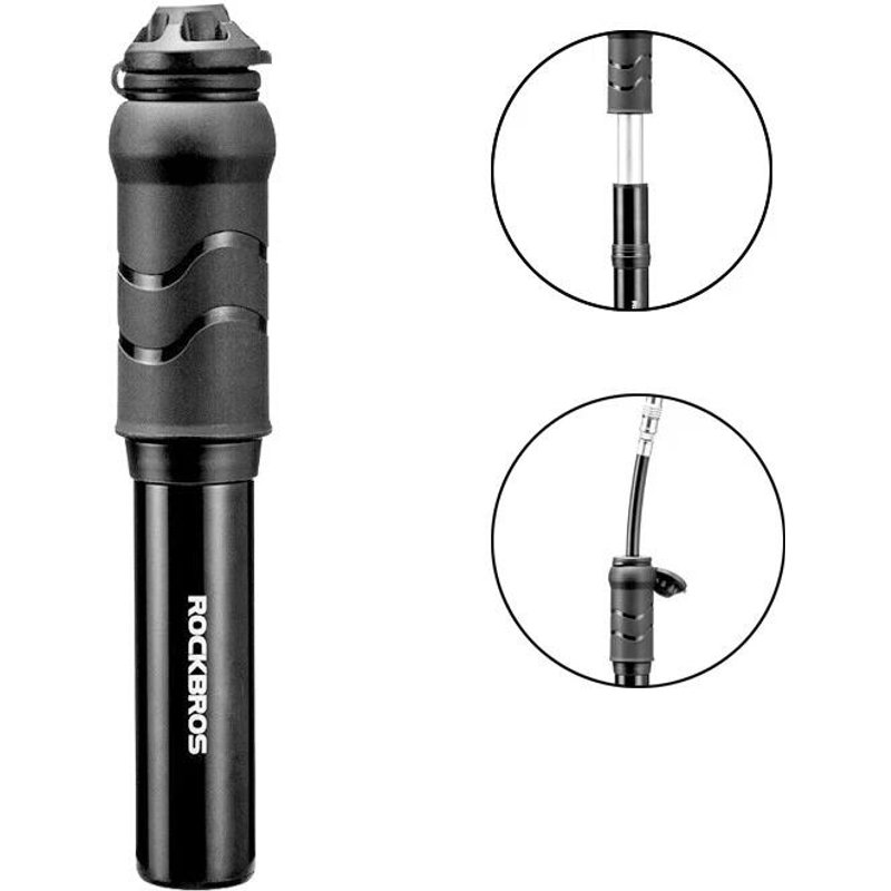 ROCKBROS Handpumpe für Fahrräder inkl. Halterung