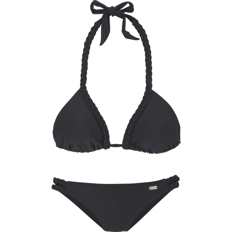 Damen Buffalo Triangel-Bikini mit Flecht-Detail