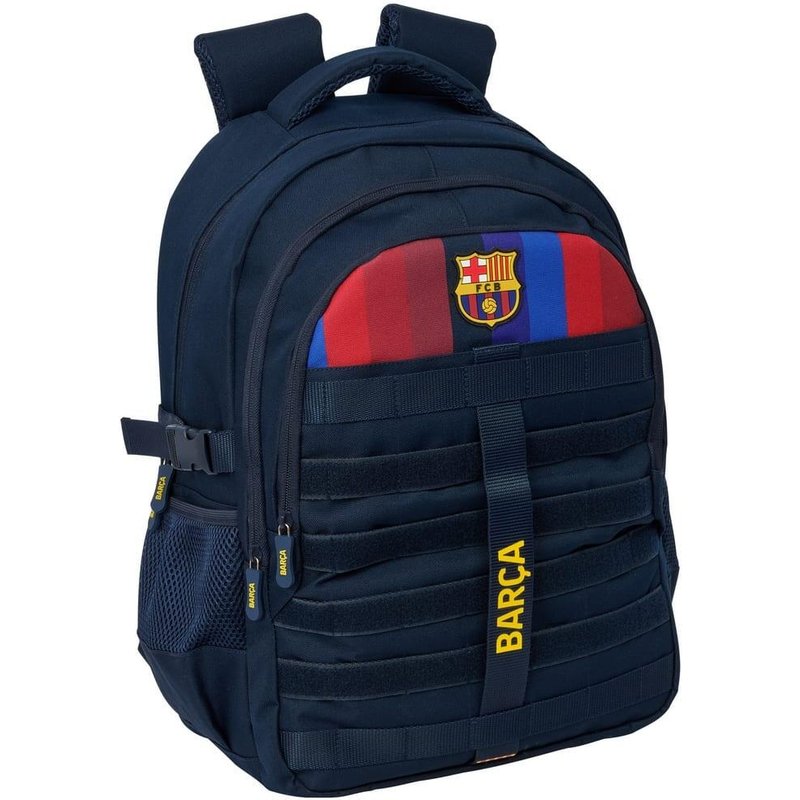 FC Barcelona Rucksack für Erwachsene mit 15,6"-Laptopfach – Blau