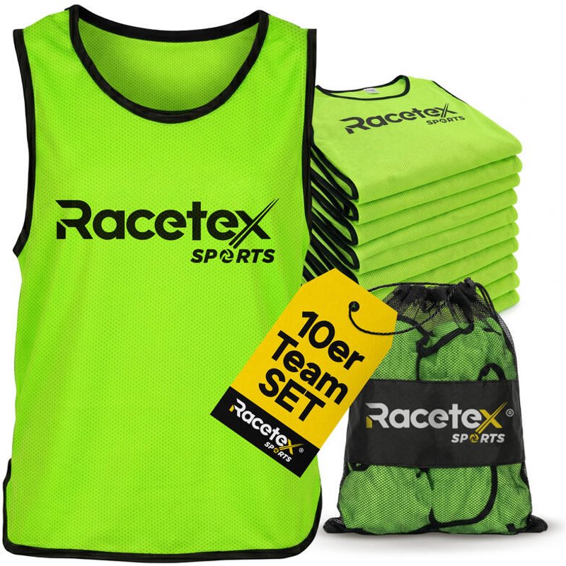 RACETEX Trainingsleibchen Gelb XL