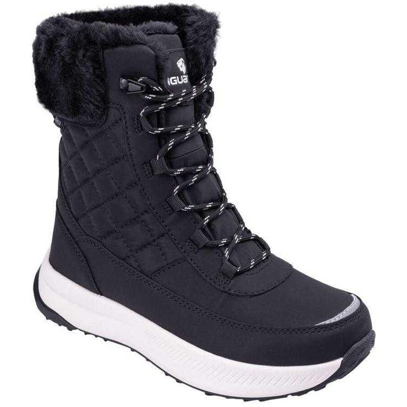 "Ivory" Schneestiefel für Damen Schwarz