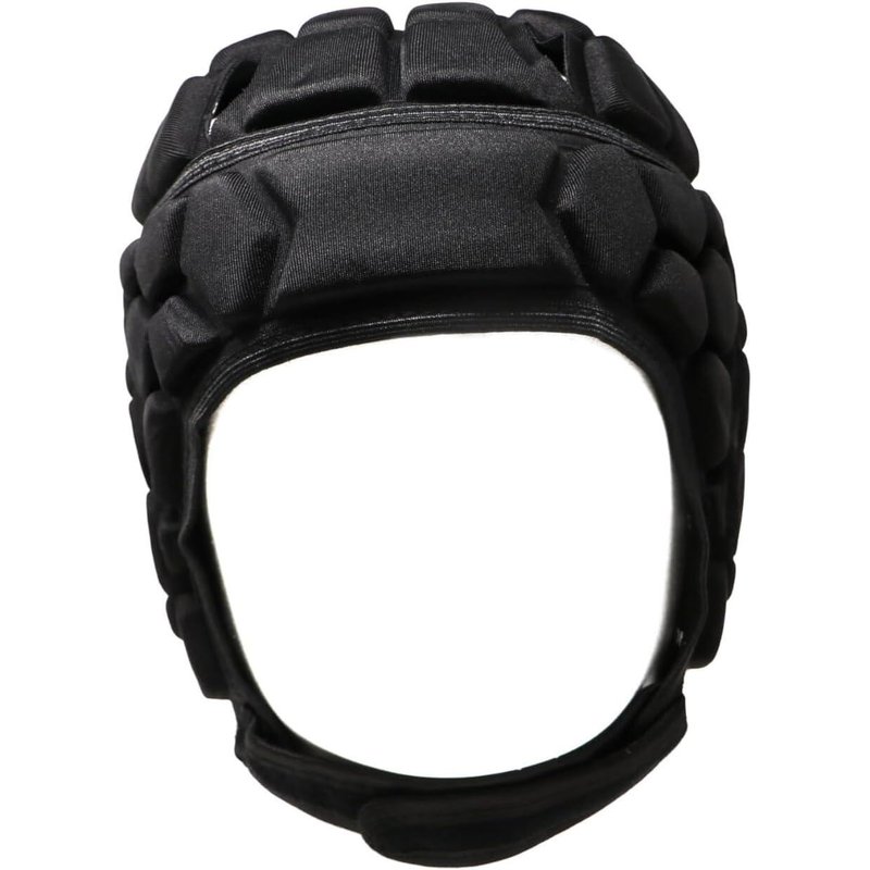 HEAT PRO Schwarzer Rugby- und Flag-Football-Helm