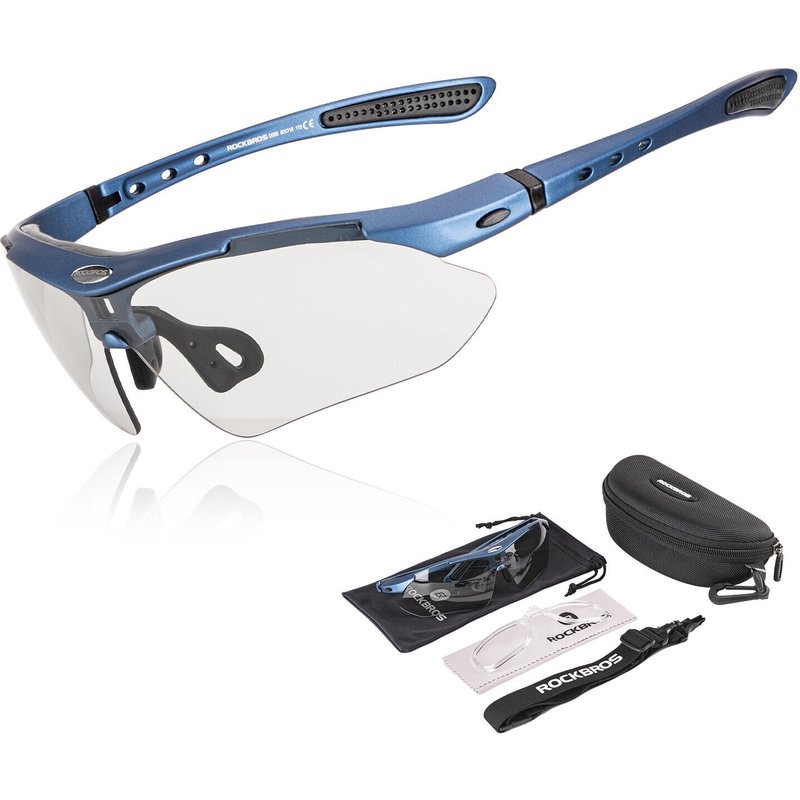 ROCKBROS Photochromatisch/Polarisiert Sonnenbrille Sportbrille