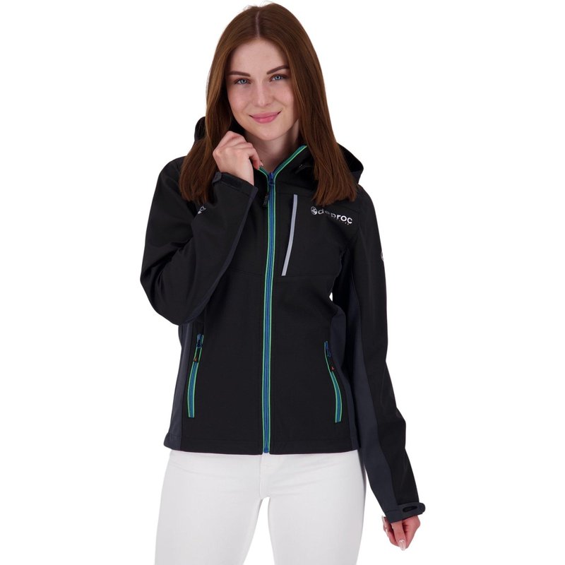 Damen - Wandern Softshell - winddicht, Microfleece