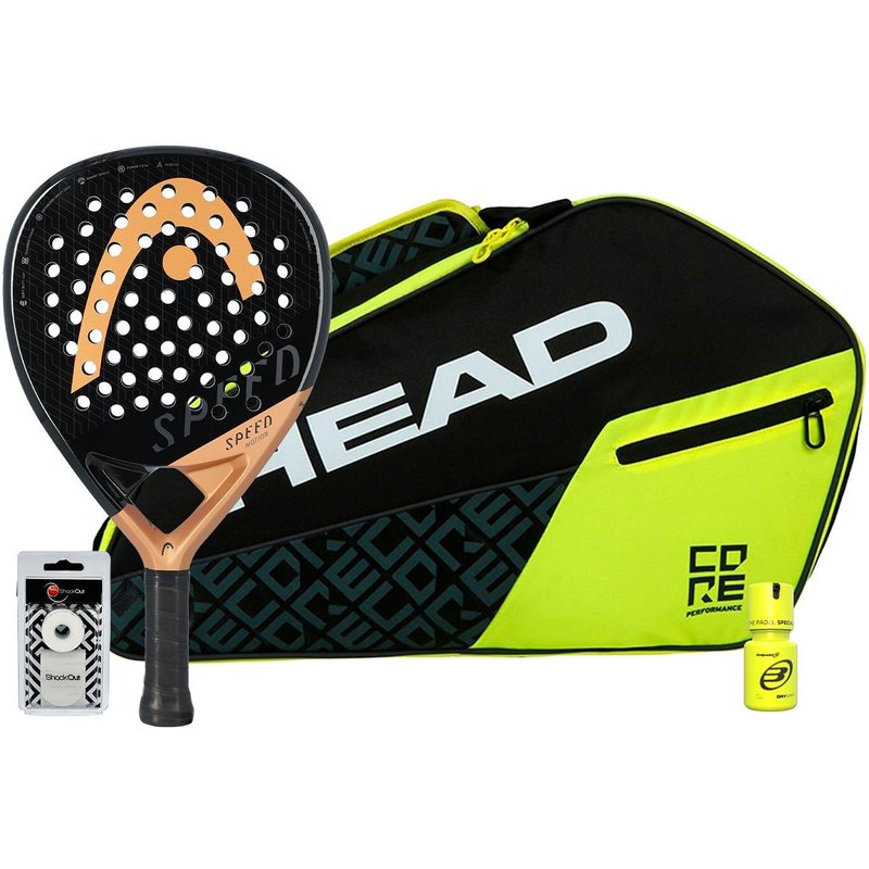 Pack Head Speed Motion Padel-taschen Core Padel Gelb