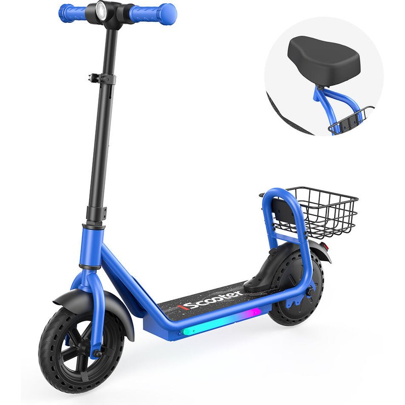 iScooter IK7 Elektroroller für Kinder von 10-14 Jahren, App