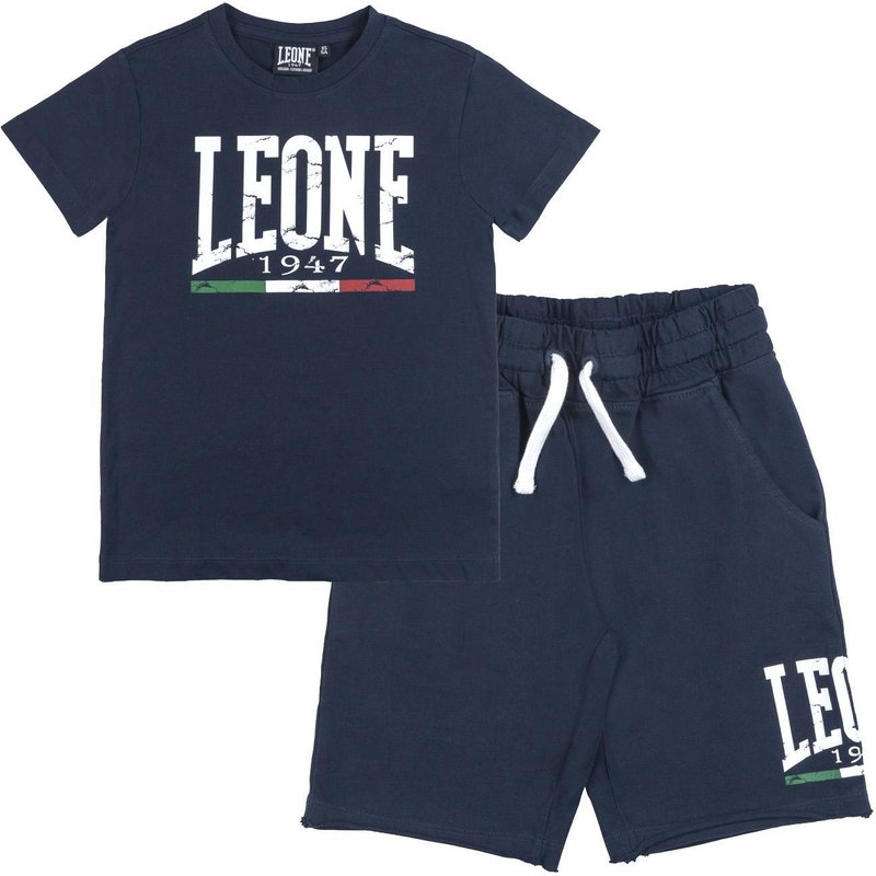 Set aus einfachem T-Shirt und Bermudashorts für Kinder