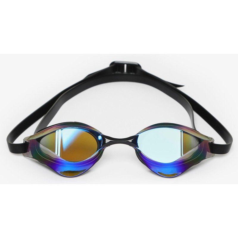 Blaue synthetische Schwimmbrille für Damen und Herren