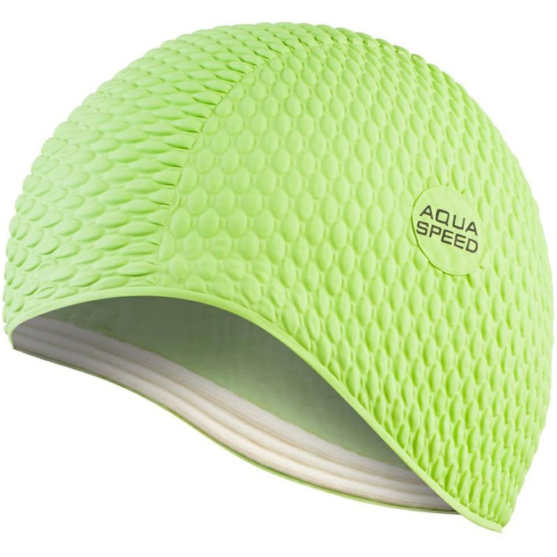 Aqua Speed - Damen Badekappe lange Haare Latex weich Bombastic Stil