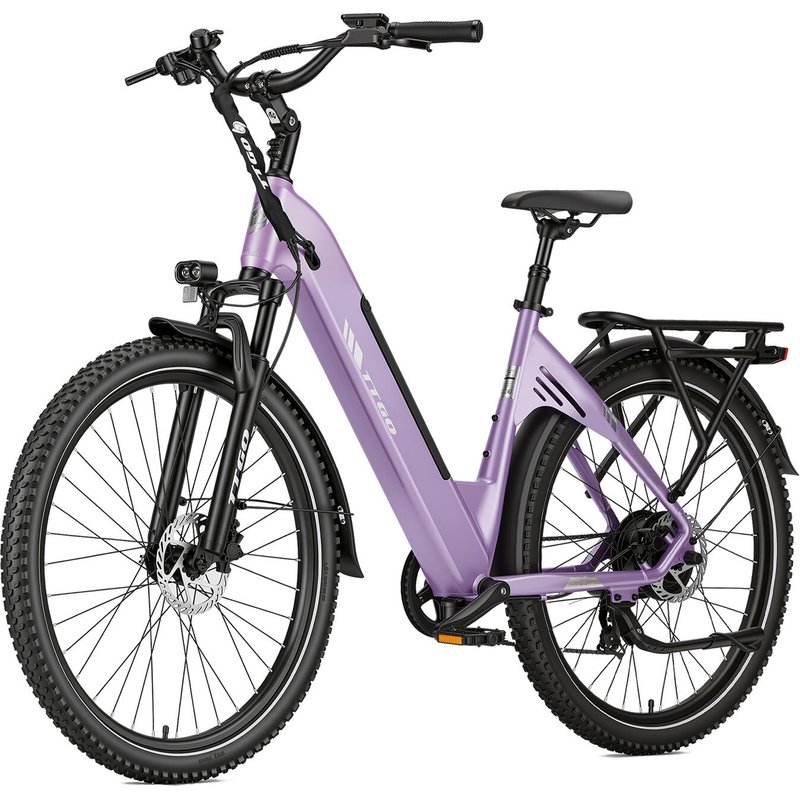 Elektrofahrrad für Erwachsene TTGO C5 Akku 48V 13.5Ah Reifen 27,5 Zoll