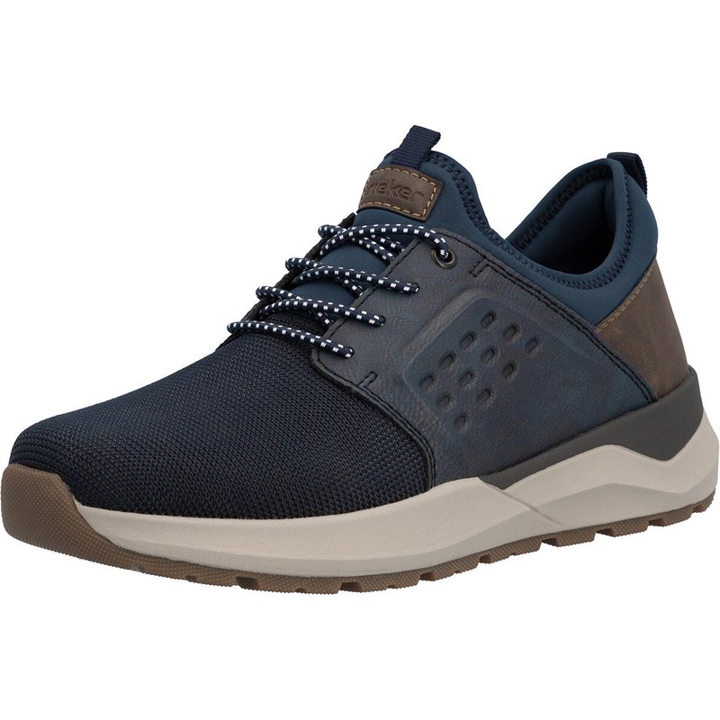 Rieker Herren Slipper Extraweite Gummizug 06058-14 Blau