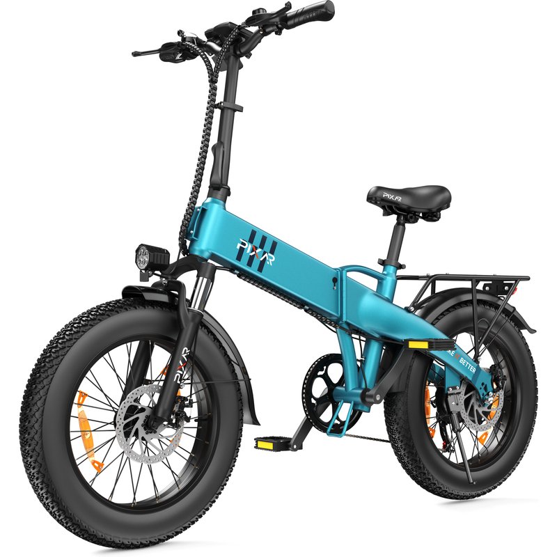 PIXAR F2 Faltbares Elektrofahrrad mit 7-Gang-Shimano-Schaltung
