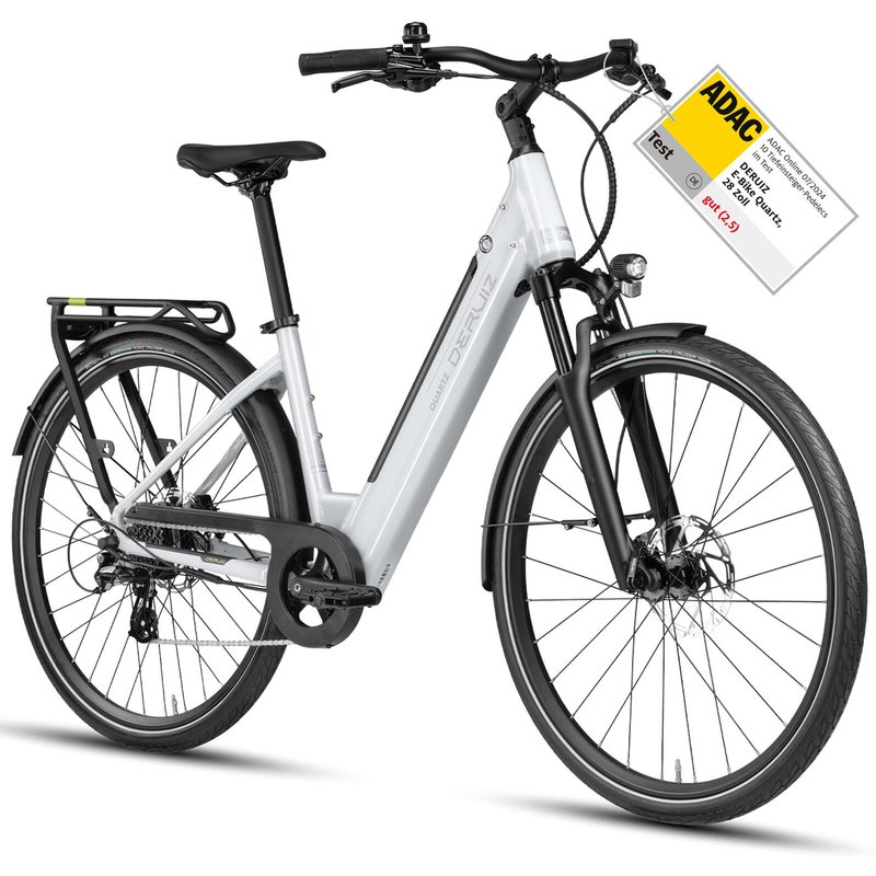 Quartz E-Bike 28"-250W Drehmomentsensor-644Wh-Reichweite 161Km