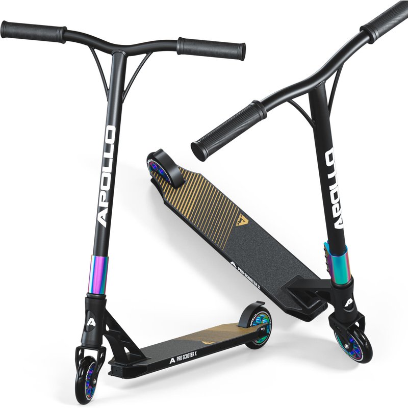 Apollo Genesis Pro X Stunt Scooter 110 mm Alu-Core ABEC-9 T-Bar Freestyle