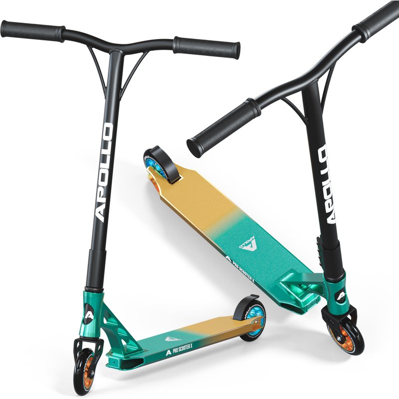 Apollo Genesis Pro X Stunt Scooter 110 mm Alu-Core ABEC-9 T-Bar Freestyle