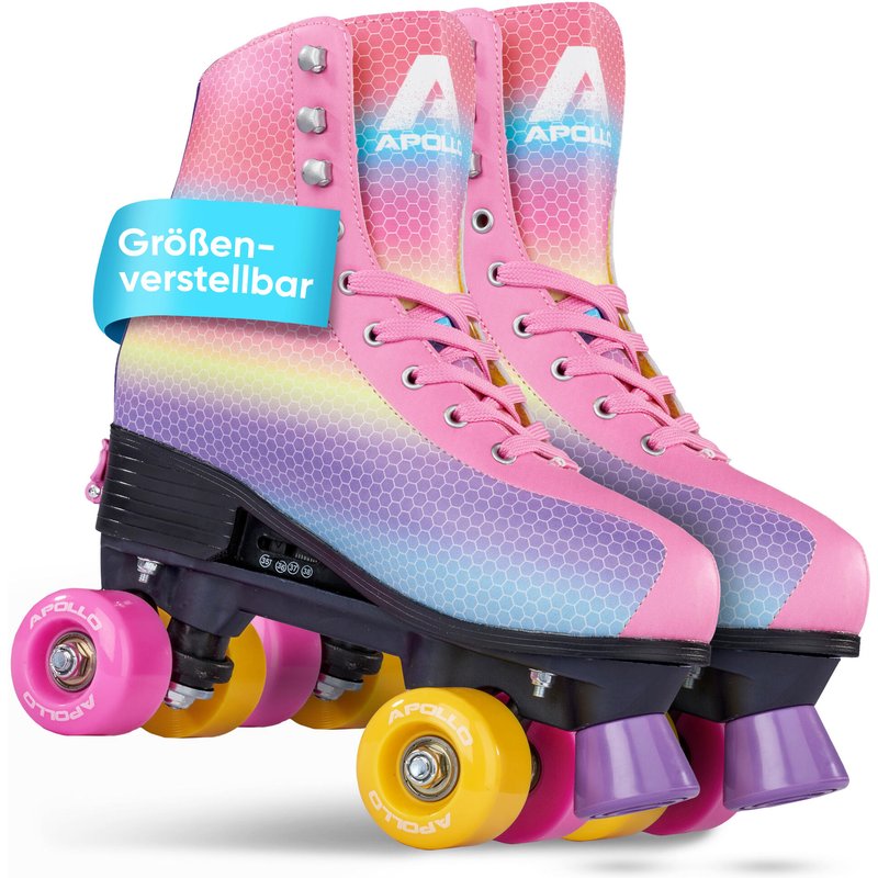 Apollo Disco Roller Classic – verstellbare Rollschuhe für Kinder & Erwachsene
