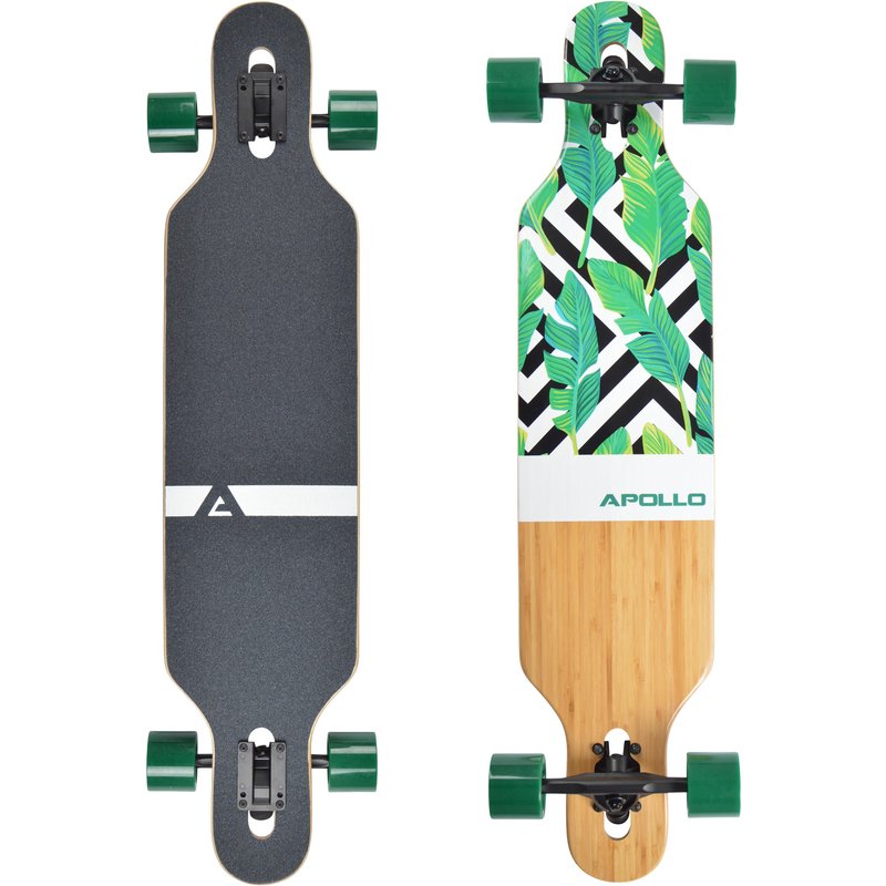 Twin Tip DT Longboard 39" aus mehrlagigem Holz für idealen Flex & Stabilität