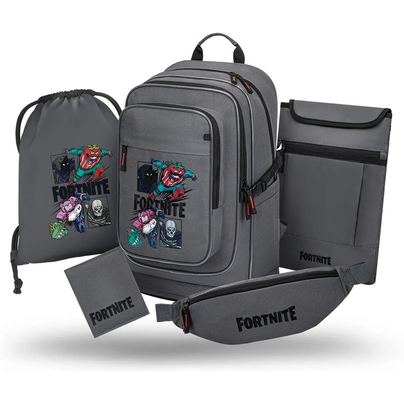Cubic Fortnite Squad Schulrucksack-Set 5tlg.
