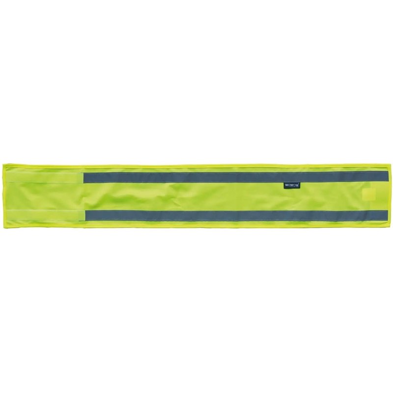 WOWOW Reflexband gelb reflektierend ca 15x95 cm, mit Klettverschluß