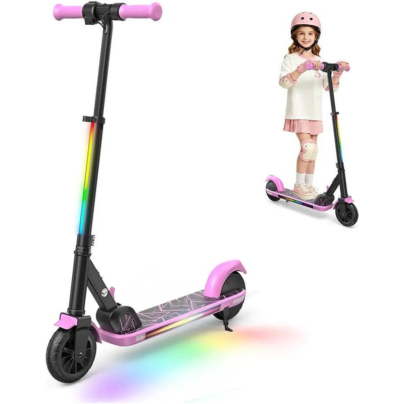 iScooter K4 Kinder-E-Scooter 16 km/h mit LED-Licht und 3 Modi