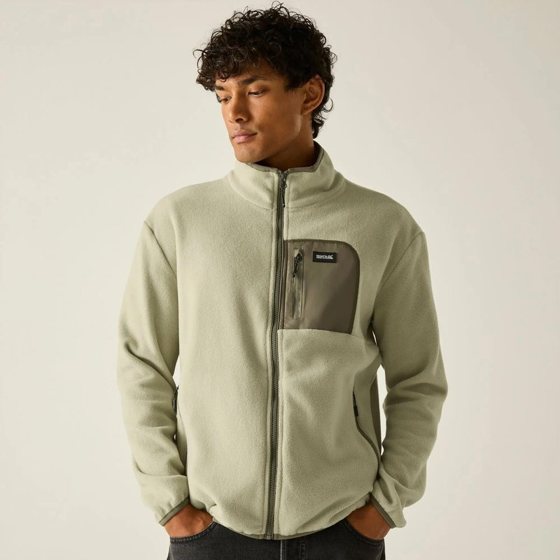 Herren Frankie Fleecejacke mit durchgehendem Reißverschluss
