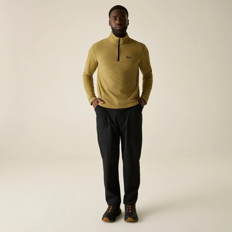 Herren Thompson Marl Half Zip Fleece
