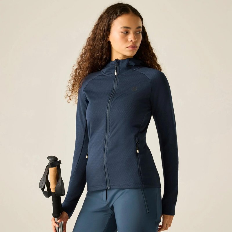 Ventura Damen-Stretch-Midlayer mit Kapuze
