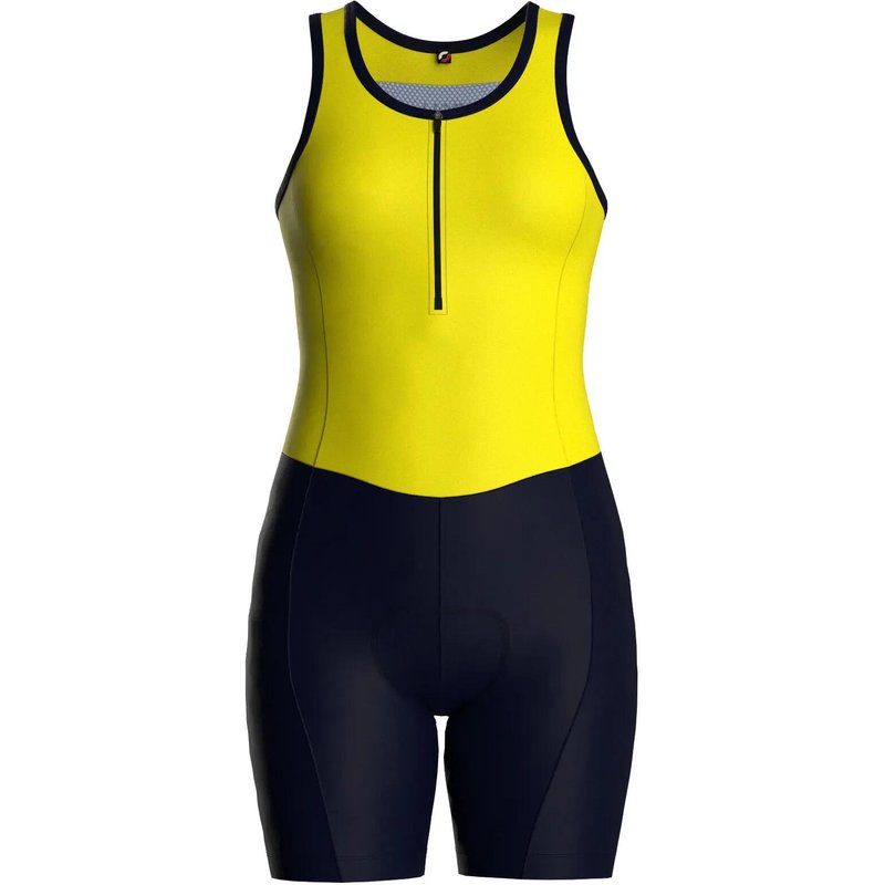 Triathlon-Einteiler ohne Ärmel für Damen - MIAMI