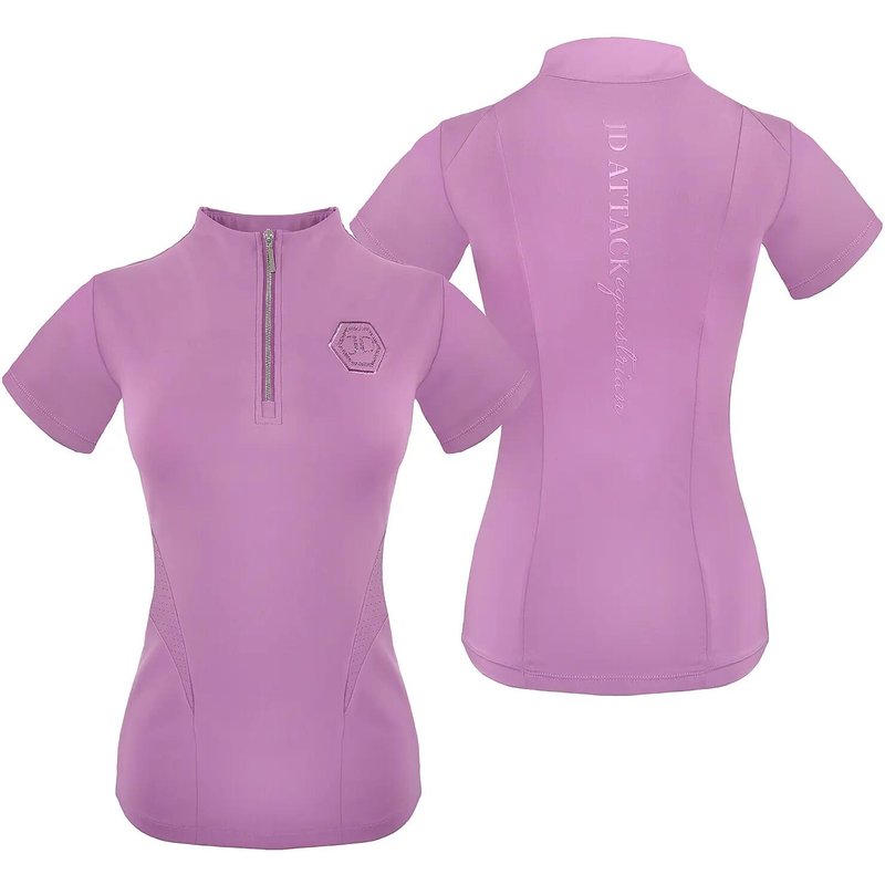 Damen Reitshirt Winter Sport Bellarose Flieder XS