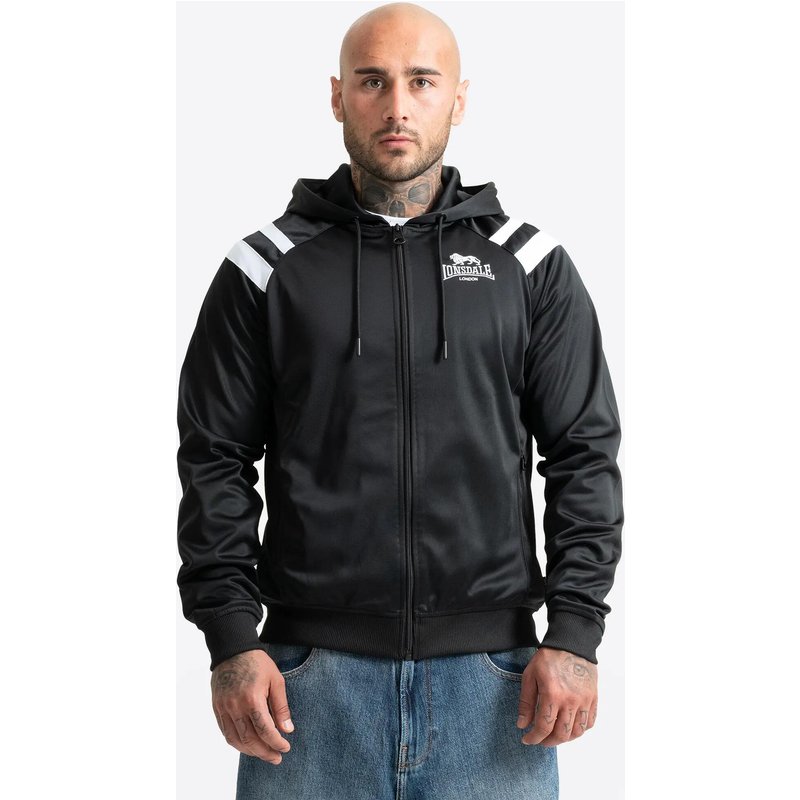 LONSDALE Herren Trainingsjacke mit Kapuze normale Passform GOLDERS