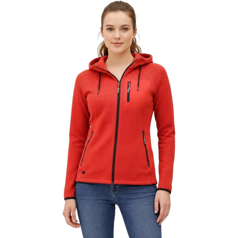 LPO Damen Kapuzenfleecejacke WEYA